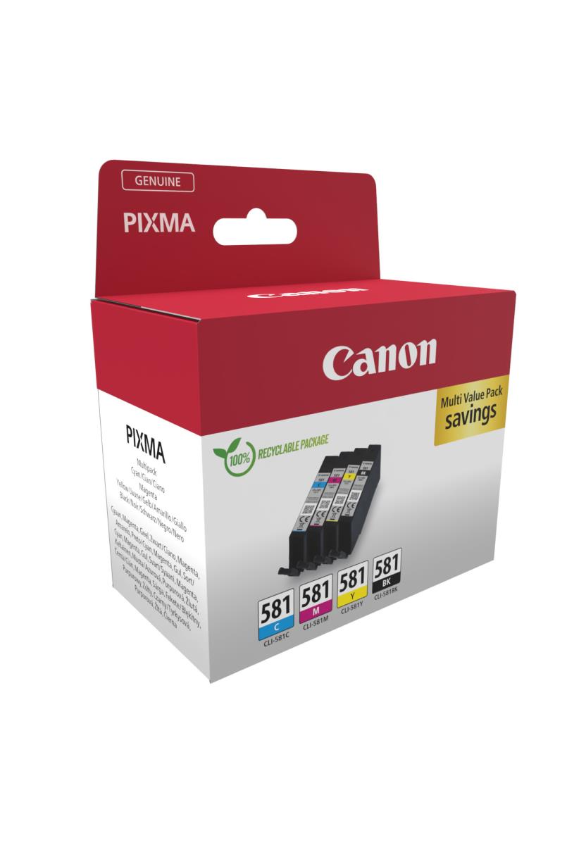 Ink Cartridge - cli-581 C/m/y/bk Multi Sec