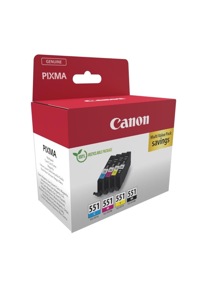 Ink Cartridge - cli-551 C/m/y/bk Multi Sec
