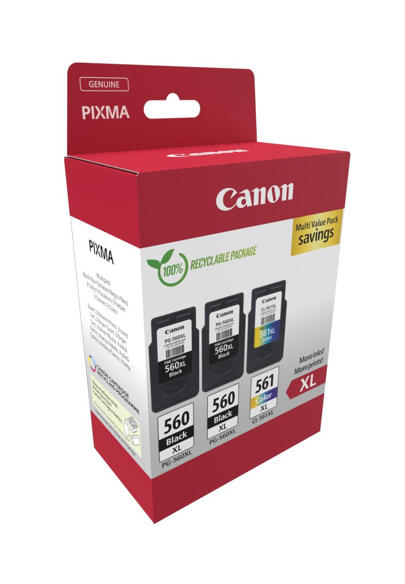 Ink Cartridge - Pg-560xlx2/cl-561xl - High Capacity - Value Pack