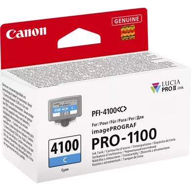 Ink Cartridge - Pfi-4100 - Cyan
