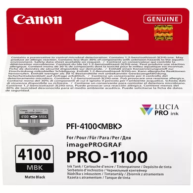 Ink Cartridge - Pfi-4100 - Matte Black