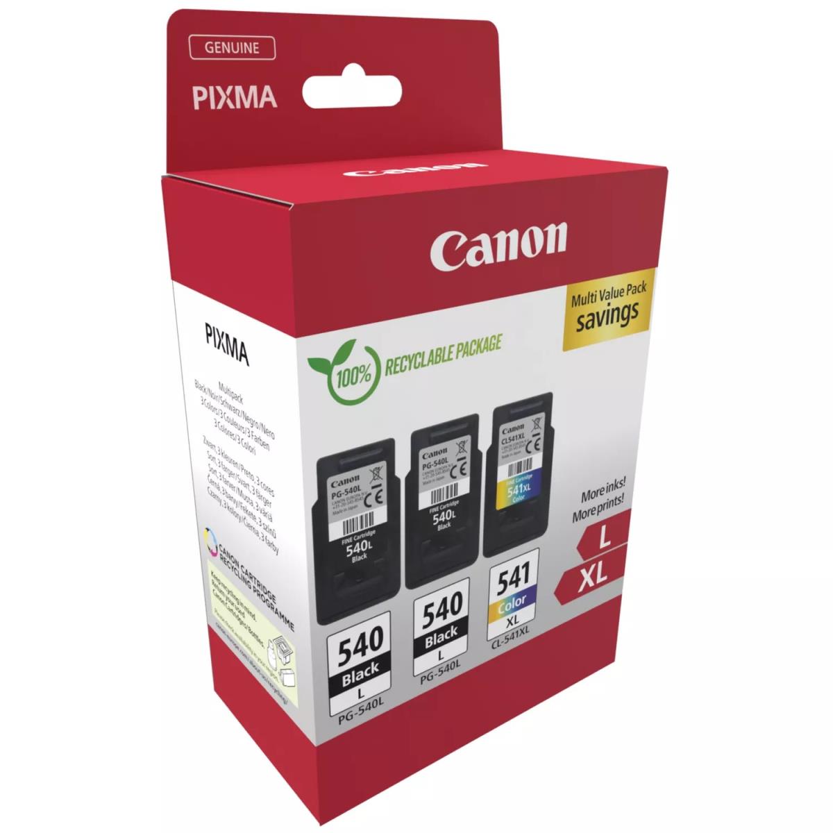 Ink Cartridge -pg-540lx2/cl-541xl Multi