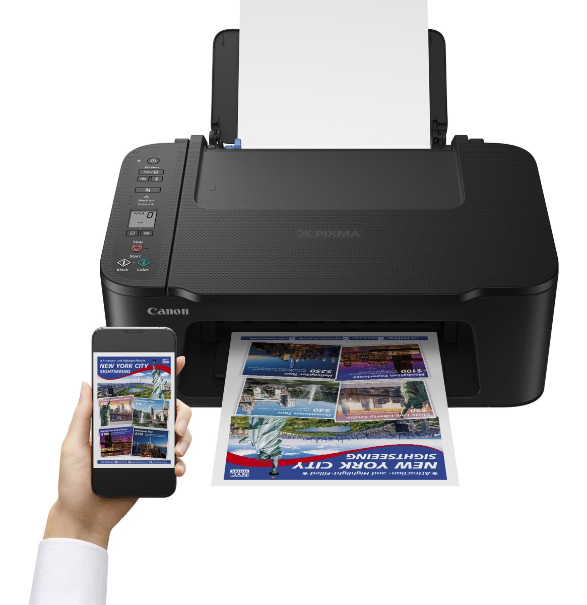 Pixma Ts3750i - Multi Function Printer - Inkjet - A4 - Wi-Fi - Black
