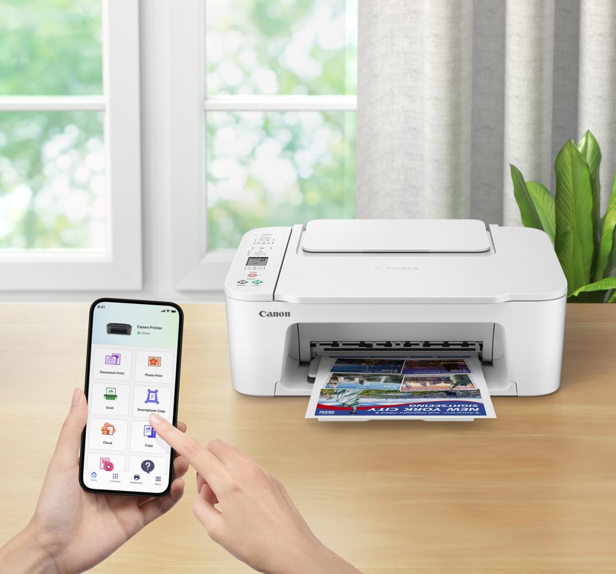 Pixma Ts3751i - Multi Function Printer - Inkjet - A4 - Wi-Fi - White