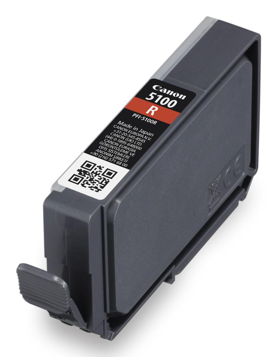 Ink Tank - Pfi-5100r - Standard Capacity - 14.4ml - Red