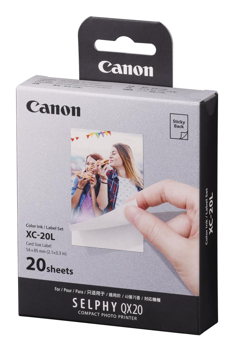 Xc-20l Ink/paper Set 54 X 85 Mm 20 Prints
