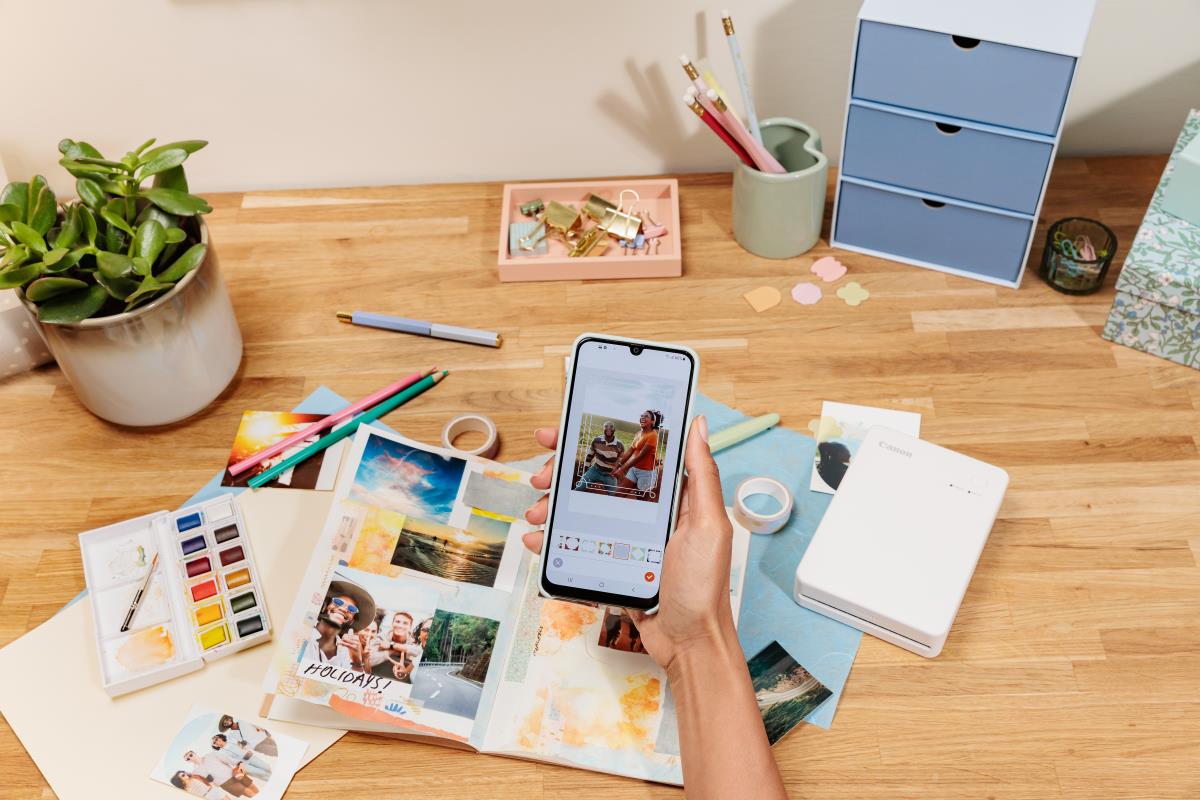 Selphy Qx20 - Color Printer - Inkjet - USB/ Wi-Fi - Portable - Red