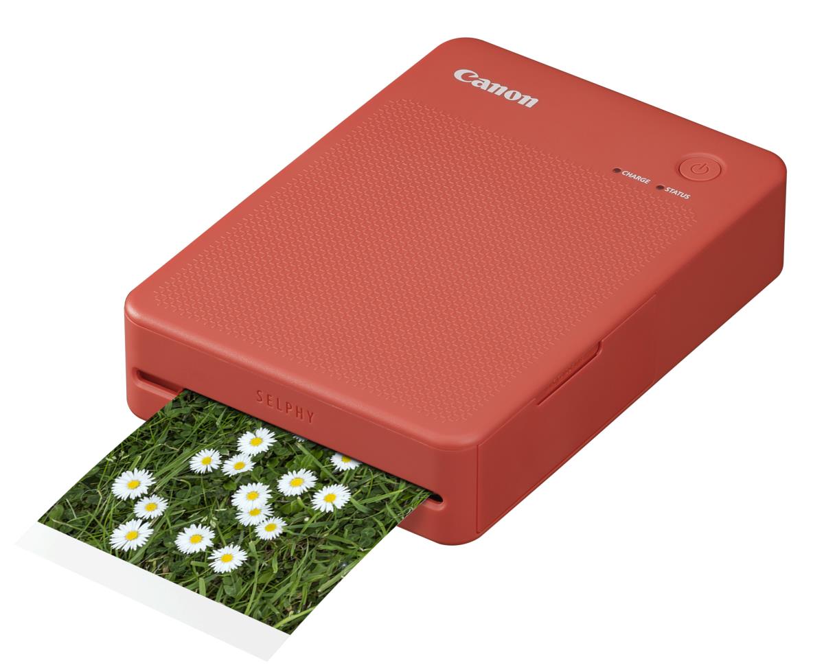 Selphy Qx20 - Color Printer - Inkjet - USB/ Wi-Fi - Portable - Red