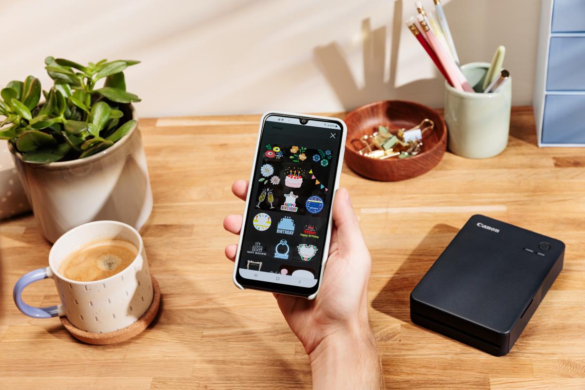 Selphy Qx20 - Color Printer - Inkjet - USB/ Wi-Fi - Portable - Red