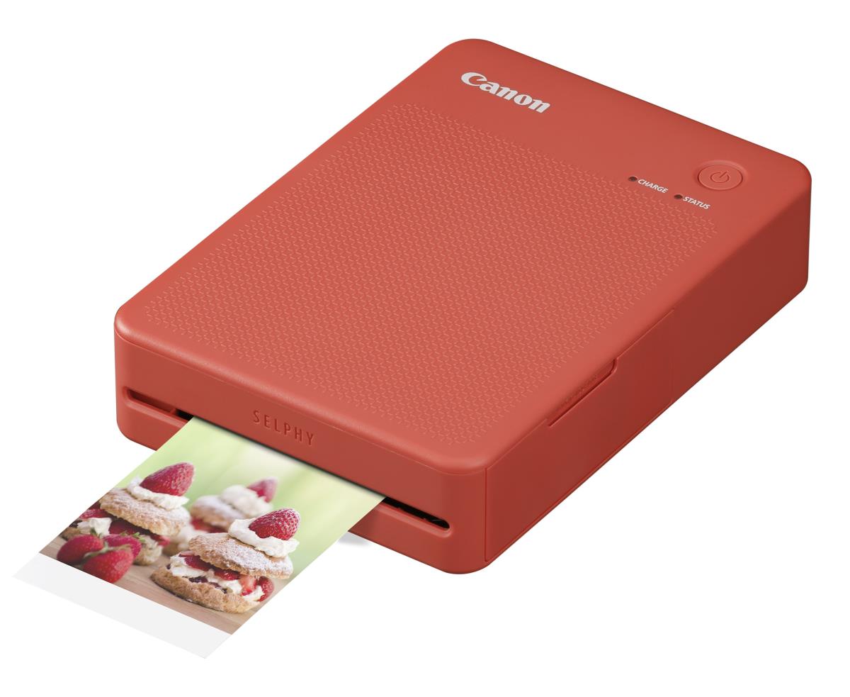Selphy Qx20 - Color Printer - Inkjet - USB/ Wi-Fi - Portable - Red