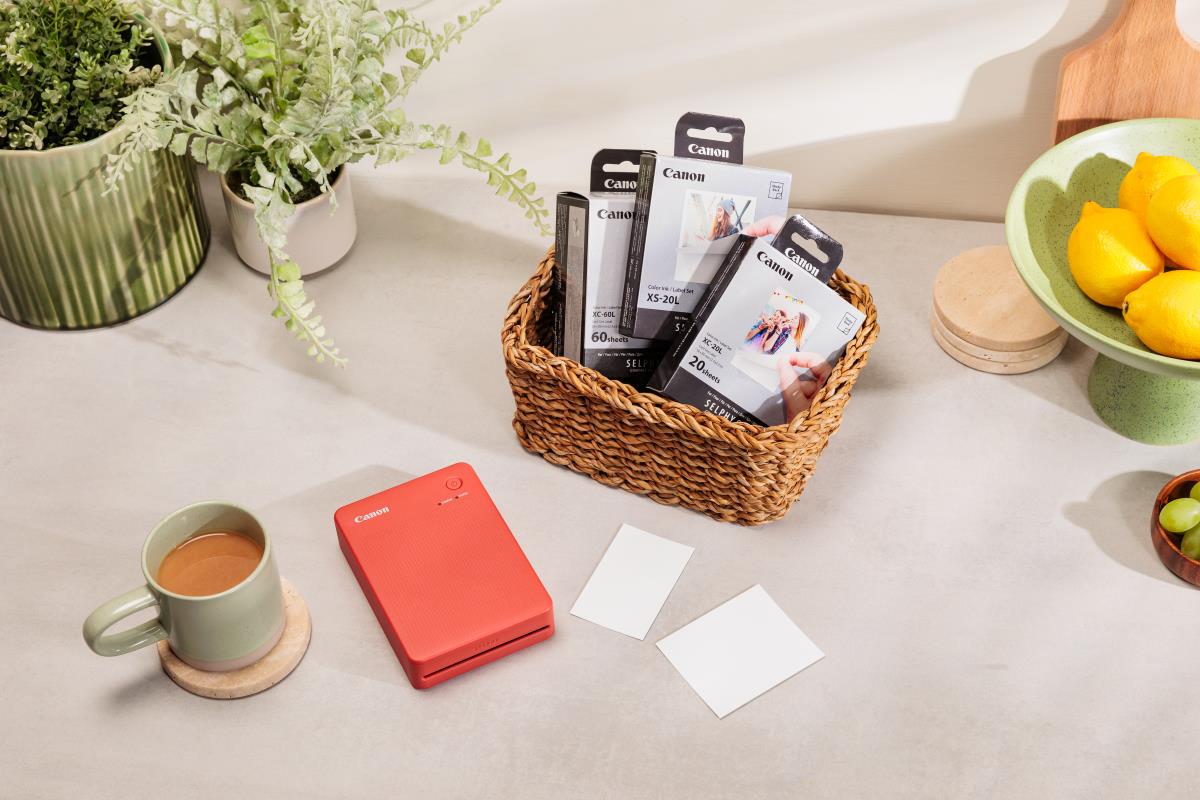 Selphy Qx20 - Color Printer - Inkjet - USB/ Wi-Fi - Portable - Red