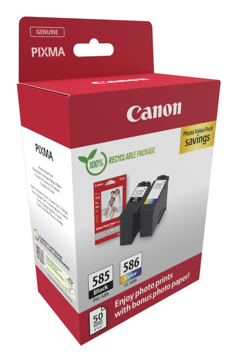 Ink Cartridge - Pg-585 - Standard Capacity 7.3ml - 180x2 Pages - Value Pack
