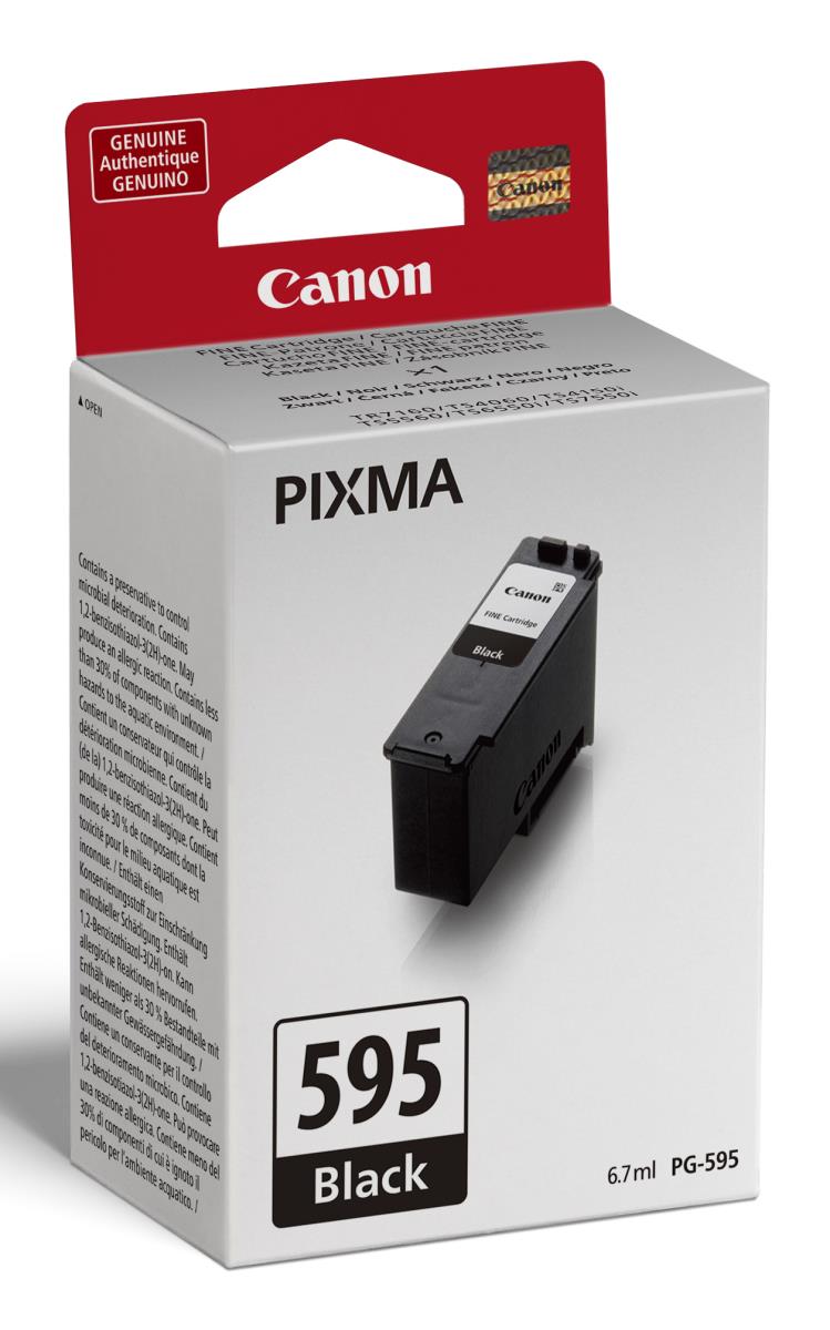 Ink Cartridge - Pg-595 - Standard Capacity 6.7ml - 180 Pages - Black