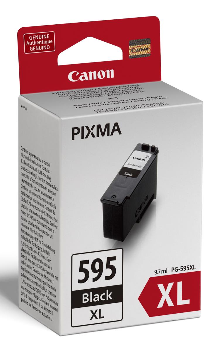 Ink Cartridge - Pg-595xl - High Capacity 9.7ml - 300 Pages - Black
