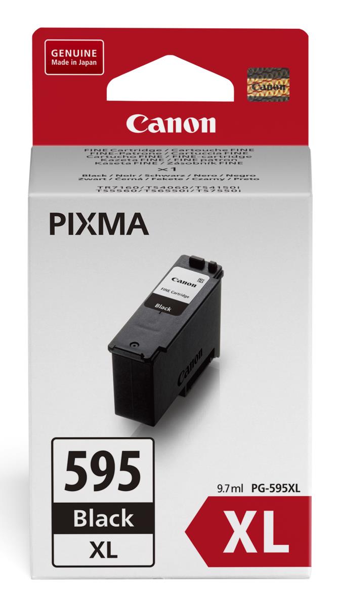 Ink Cartridge - Pg-595xl - High Capacity 9.7ml - 300 Pages - Black