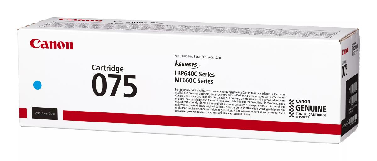 Toner Cartridge - 075 - Standard Capacity - 1300 Pages - Cyan