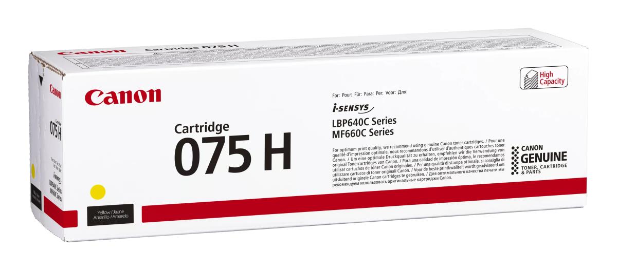 Toner Cartridge - 075h - High Capacity - 2500 Pages - Yellow