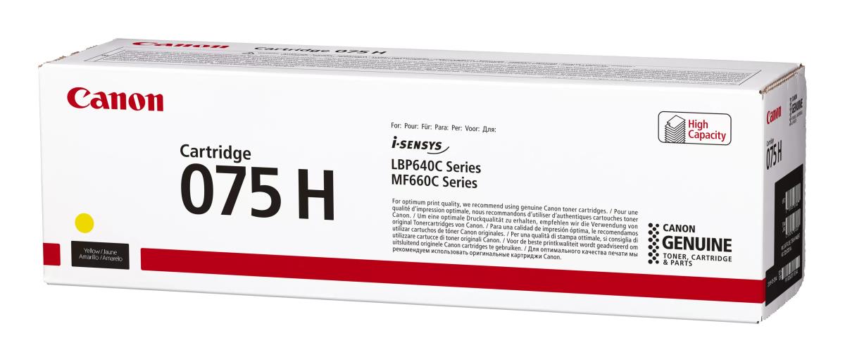 Toner Cartridge - 075h - High Capacity - 2500 Pages - Yellow
