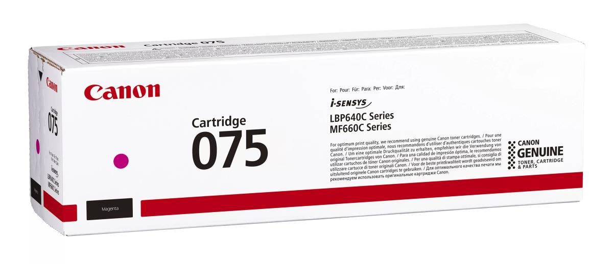 Toner Cartridge - 075 - Standard Capacity - 1300 Pages - Magenta