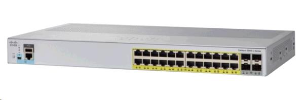 Cisco Catalyst 2960l-24ps-ll - Switch - Managed - 24 X 10/100/1000 (poe+) + 4 X Gigabit Sfp (uplink)