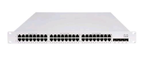 Managed Switch - Meraki Ms150 48t-4g - 48 X 10/100/1000 + 4 X Gigabit Sfp - Rack-mountable