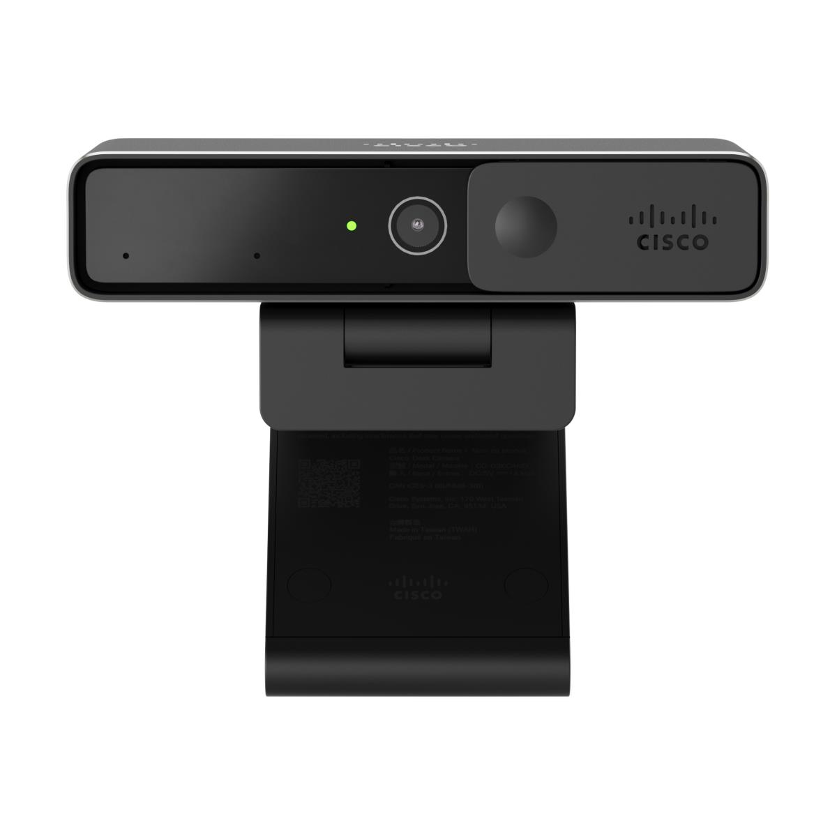 Cisco Webex Desk Camera - Webcam - Colour - 13 Mp - Audio - USB-c - Mjpeg, Yuy2, Nv12 - Remanufactur