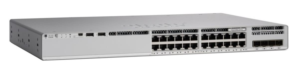 Catalyst 9200l 24-port Poe+ 4x1g Uplink Switch, Network Advantage Refurb