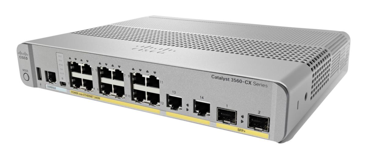 Catalyst 3560-cx 12-port Poe 10g Uplinks Ip Base / Refurb