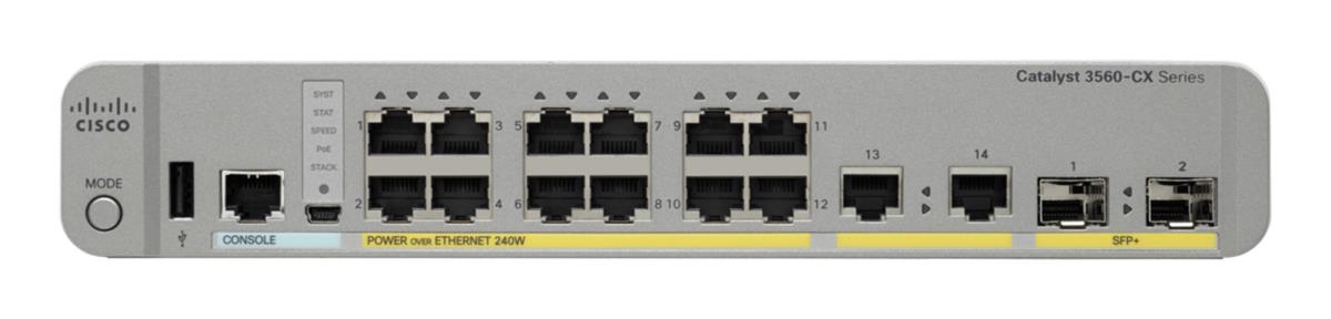 Catalyst 3560-cx 12-port Poe 10g Uplinks Ip Base / Refurb