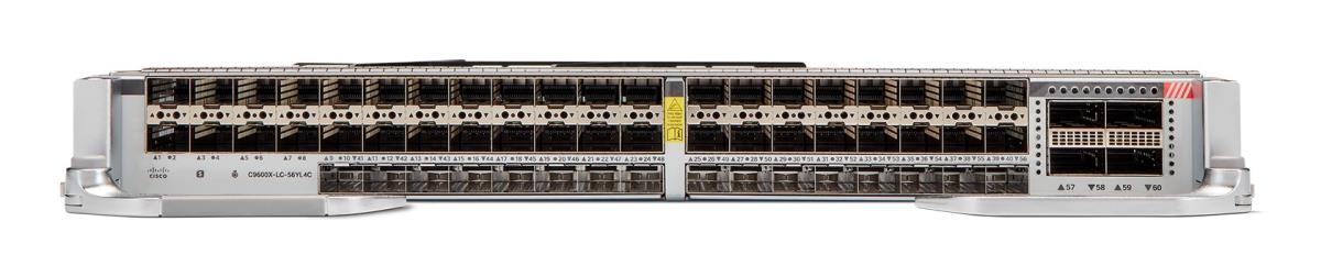 Cisco Catalyst 9600 Series 56-port 10g/25g/50g 4-port 100g