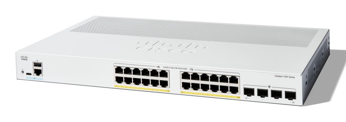 Catalyst 1200 24-port Ge Poe 4x1g - Refurb
