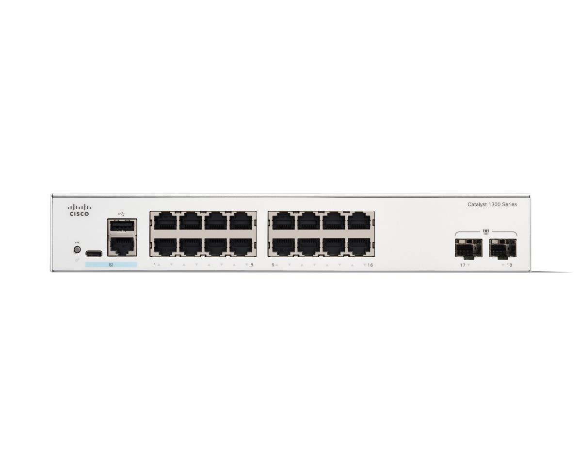 Catalyst 1300 16-port Ge 2x1g - Refurb