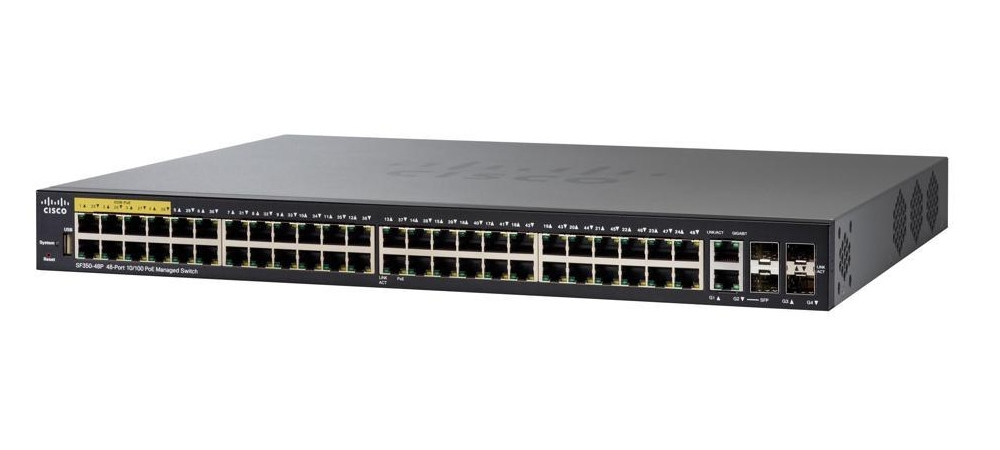Sf350-48p 48p 10/100 Poe Mgd Sw - Refurb