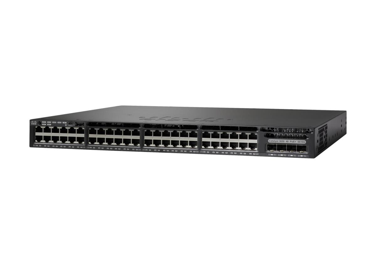 Cat 3650 48p Poe 4x1g Ip Base Refurb