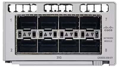 Catalyst 9300 8 X 10g/25g Network Module Sfp+/sfp28 Refurb