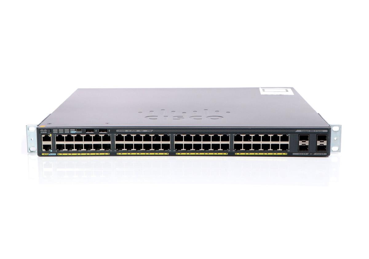 Catalyst 2960-x 48gige 370w 4x1g Sfp