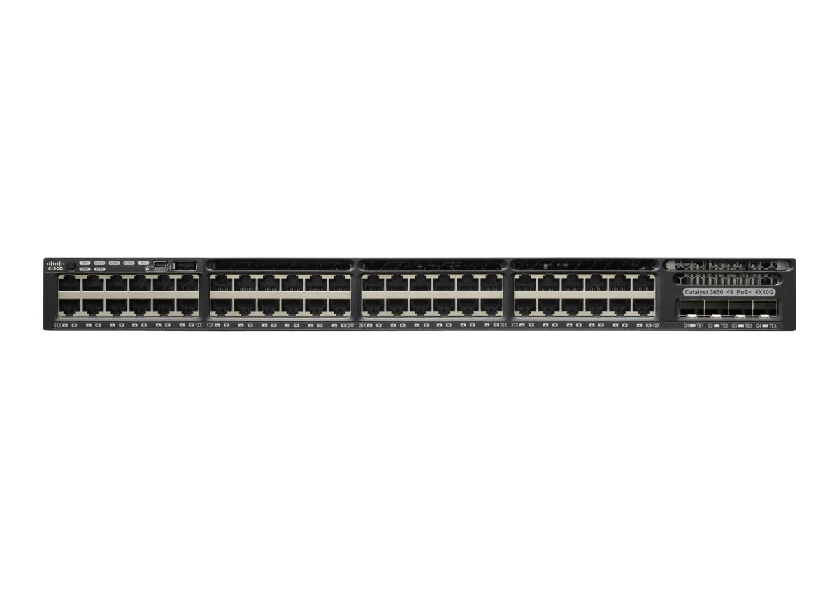 Catalyst 3650 48 Port Poe 4x1g Uplink Lan Base