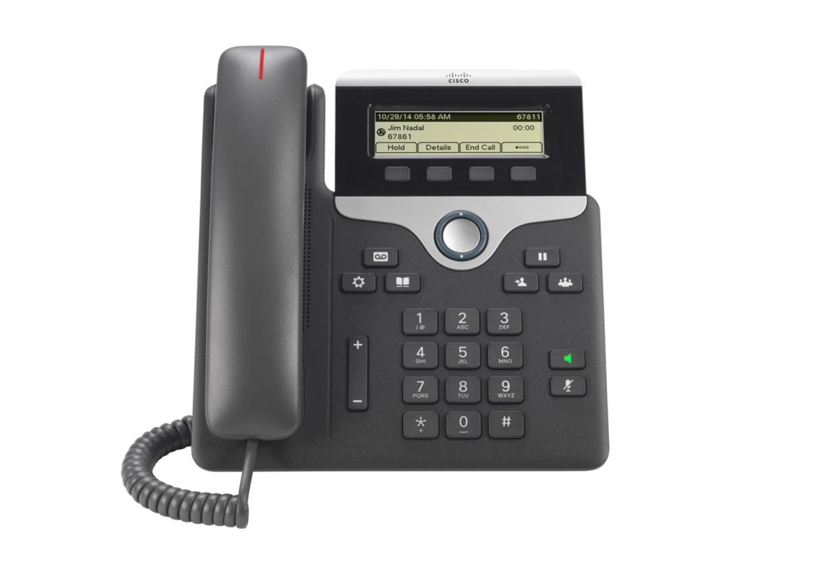 Cisco Ip Phone 7811 Voip Sip Srtp