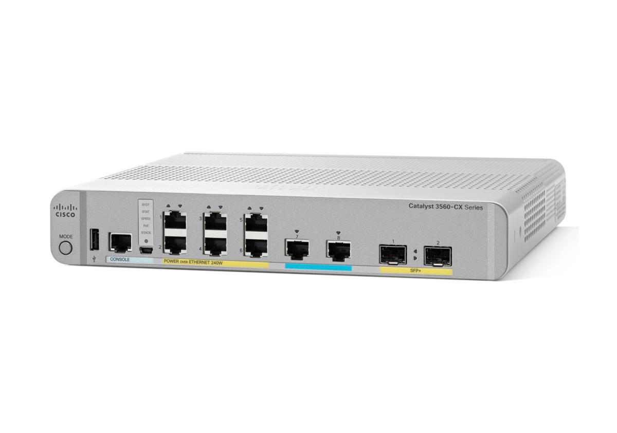Catalyst 3560-cx 2x Mgig 6x 1g Poe Ip Base