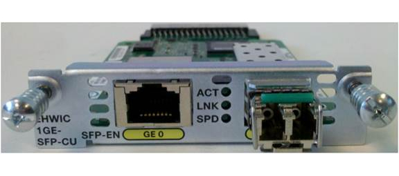 1-port Ge Wan Nim Dual-mode Rj45 & Sfp