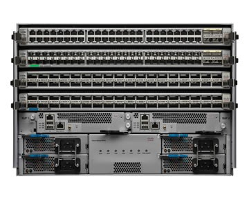 Nexus 9504 Chassis With 4 Linecard Slots