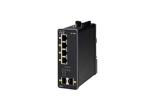 Cisco Ie-1000 Gui Based L2 Poe Switch 2ge Sfp + 4 Fe Copper Ports