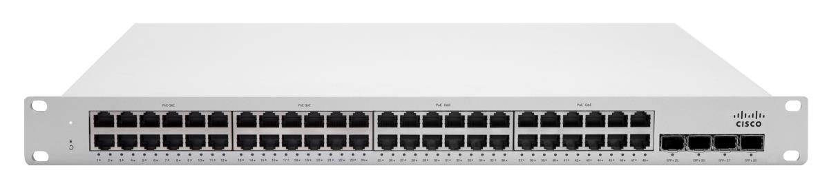 Meraki Cloud Managed Stackable Switch Ms225-48fp L2 48x Gige 740w Poe