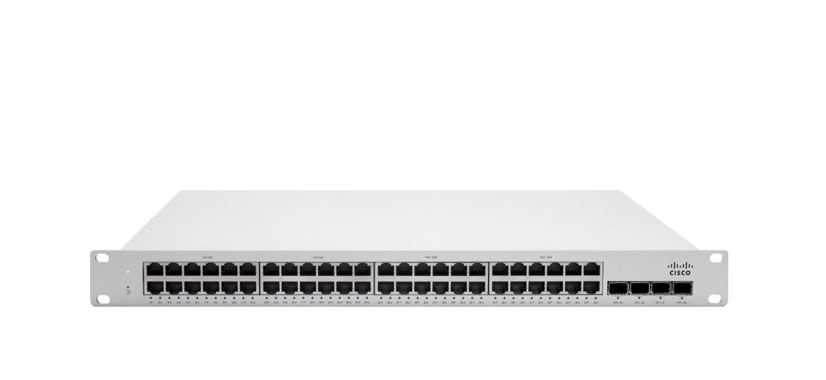 Meraki Cloud Managed Stackable Switch Ms250-48fp L3 48x Gige 740w Poe