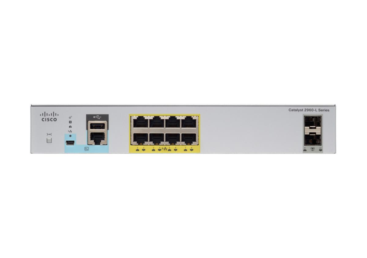 Cisco Catalyst 2960-cx 8 Port Poe Lan Base Remanufactured