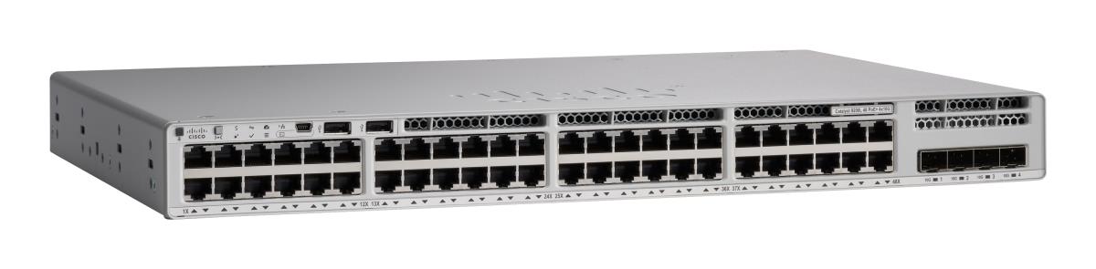 Catalyst 9200l - Network Essentials - Switch - L3 - Managed - 48 X 10/100/1000 (poe+) + 4 X 10