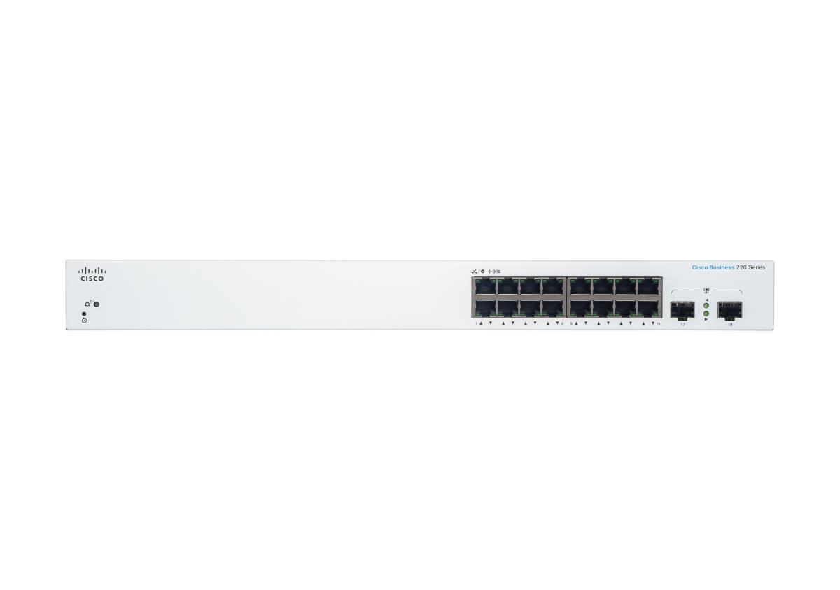 Smart Switch - Cbs220 Smart 16-port Ge 2x1g Sfp