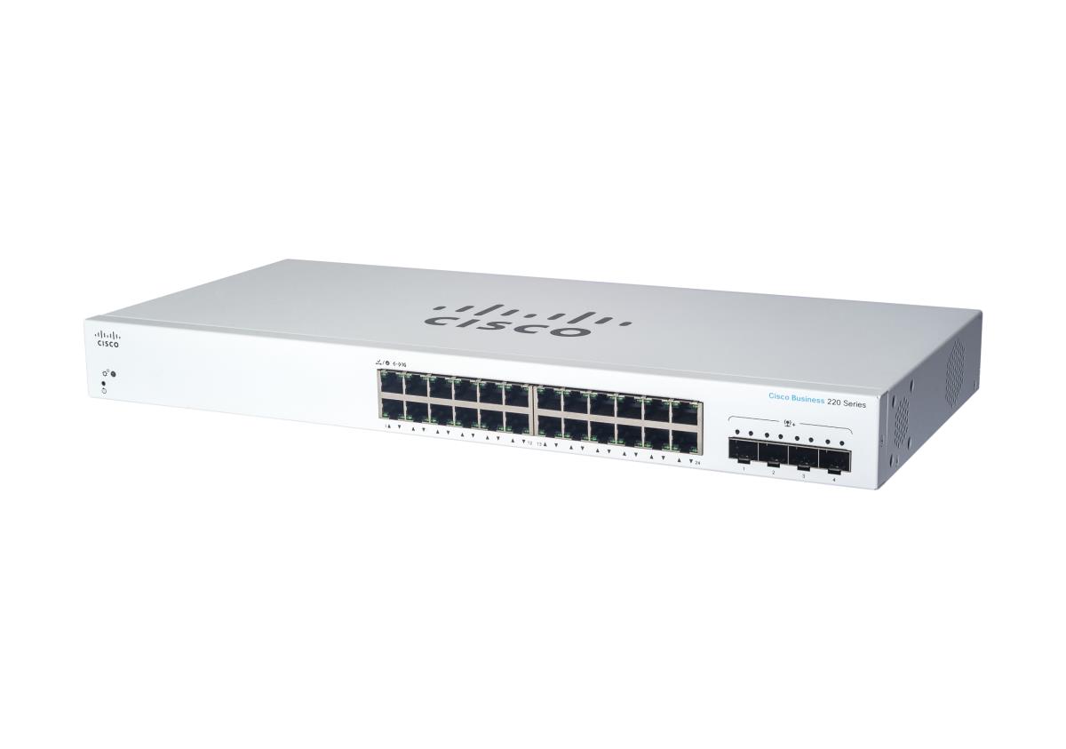 Smart Switch - Cbs220 24-port Ge 4x10g Sfp+
