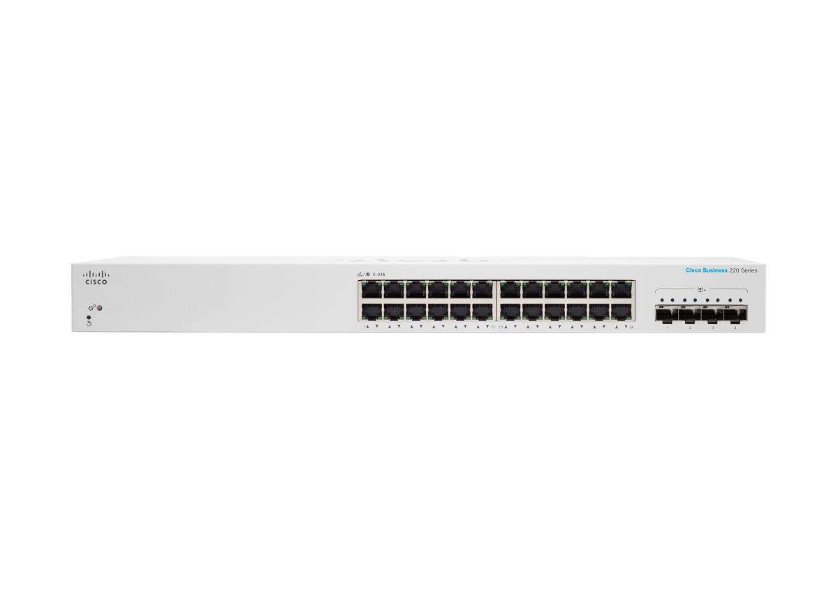 Smart Switch - Cbs220 24-port Ge 4x10g Sfp+