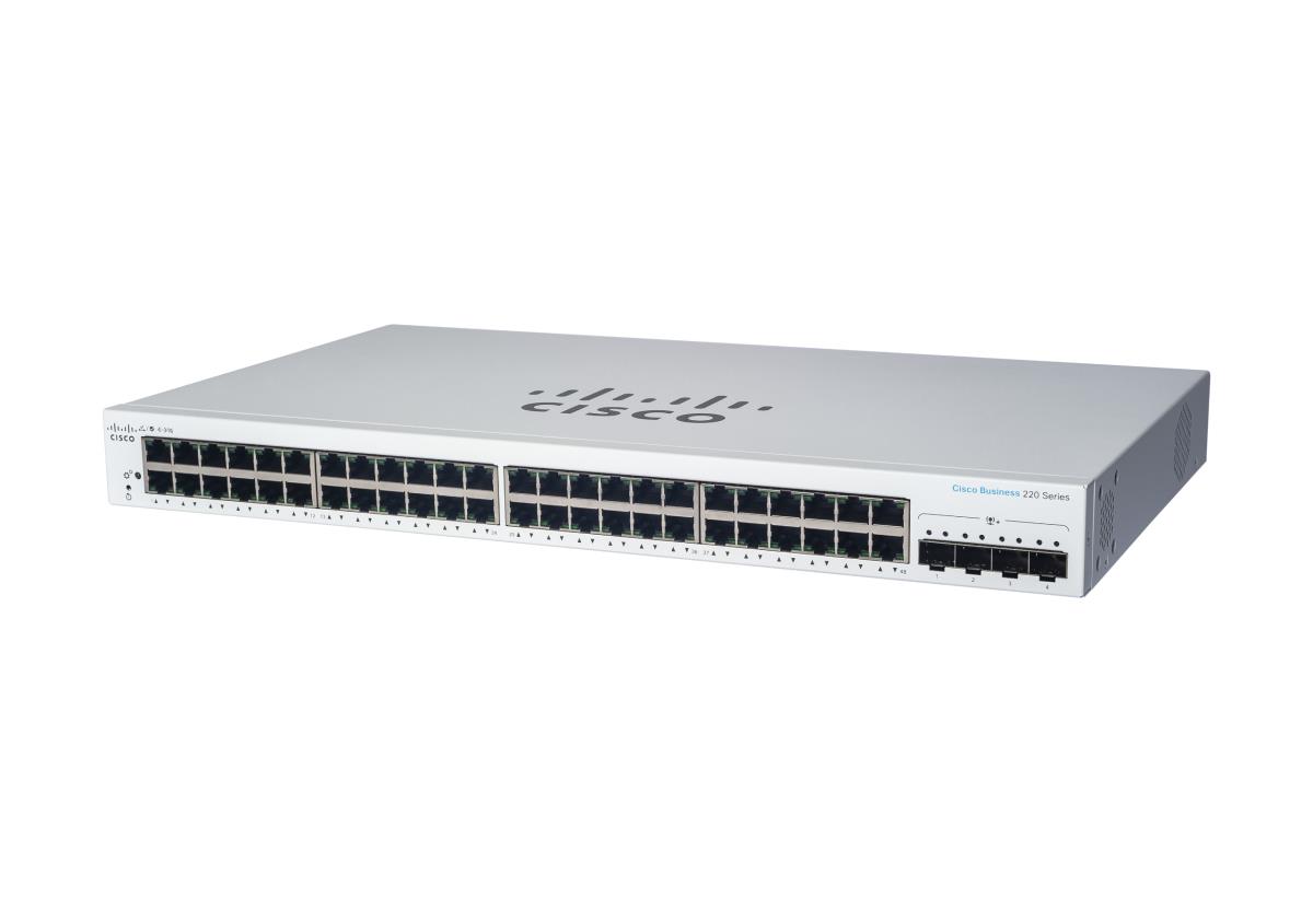Smart Switch - Cbs220 48-port Ge Full Poe 4x10g Sfp+